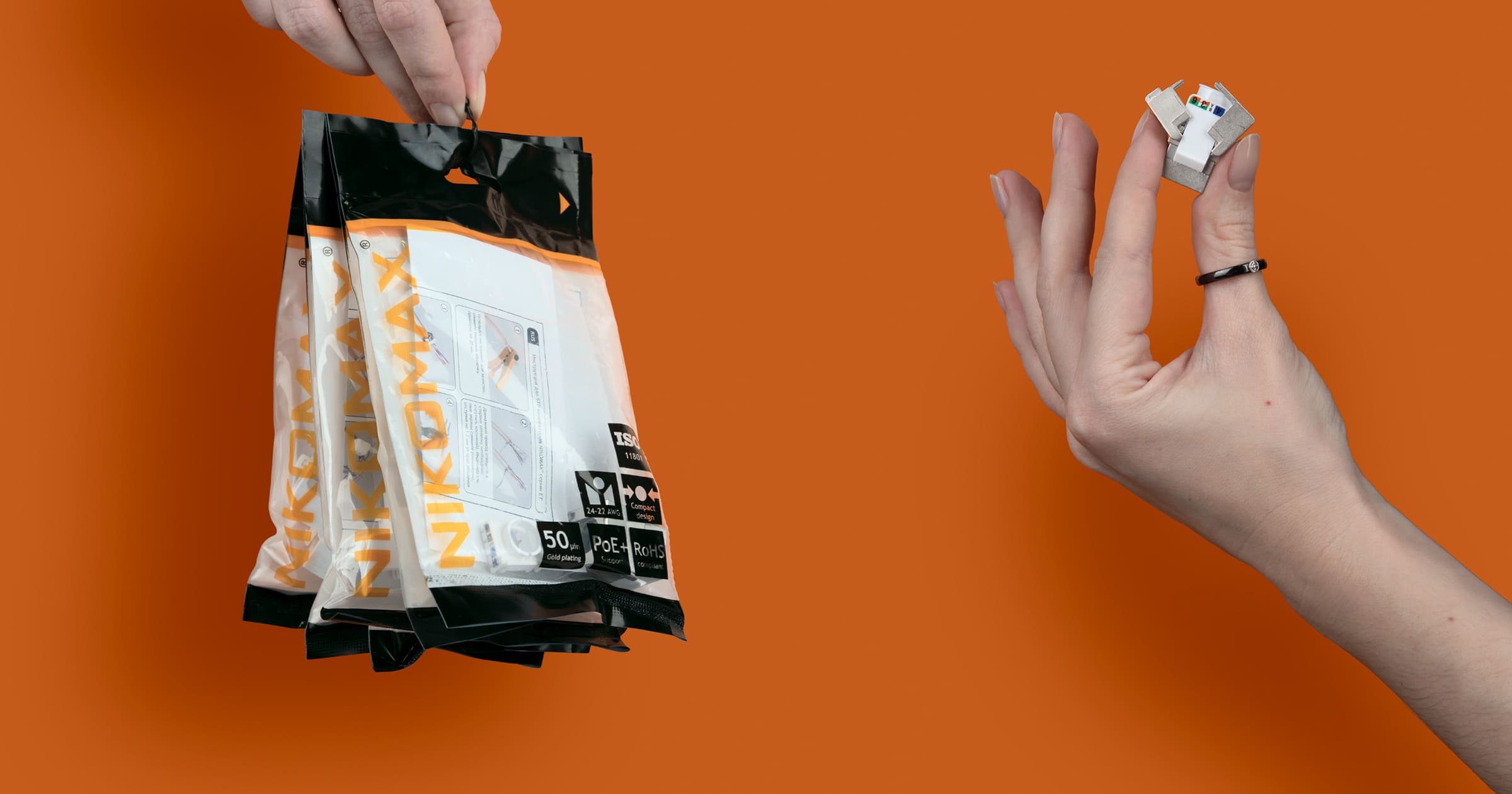 NIKOMAX Essential Keystone Jacks. ET solution