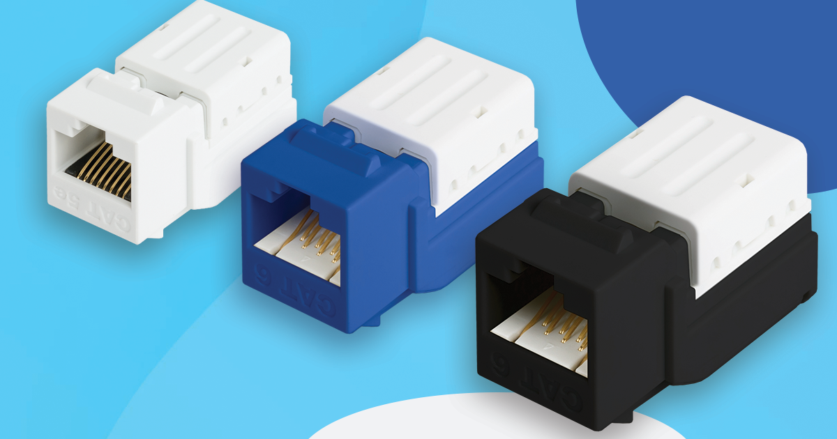 NIKOMAX Colored Keystone jacks
