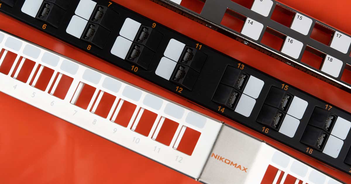 NIKOMAX Angled Patch Panels